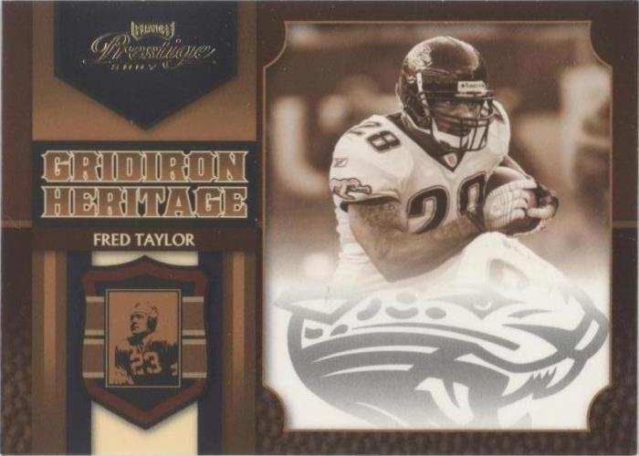2007 Playoff Prestige Fred Taylor #GH-20 - 1 of 2