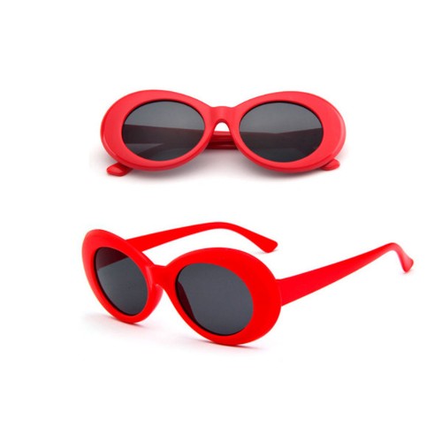 Nirvana Kurt Cobain Alien Oval Vintage Retro Costume Sunglasses Clout Goggles - Picture 8 of 8