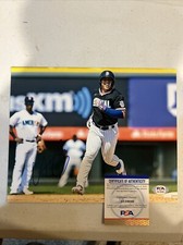 NEW YORK METS- FRANCISCO ALVAREZ SIGNED AUTOGRAPH 8x10 PHOTO PICTURE PSA COA NEW YORK METS- FRANCISCO ALVAREZ SIGNED AUTOGRAPH 8x10 PHOTO PICTURE PSA COA