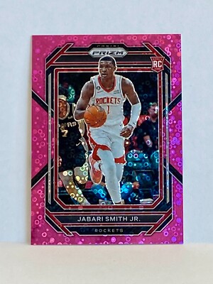 2022-23 Panini Prizm Jabari Smith Jr. ROOKIE /50 Pink Fast Break Prizm