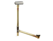 NEW Kohler K-7271-BN 433 Clearflo 1-1-2" Toe-Tap Tub Drain Kit - with Brass Slo