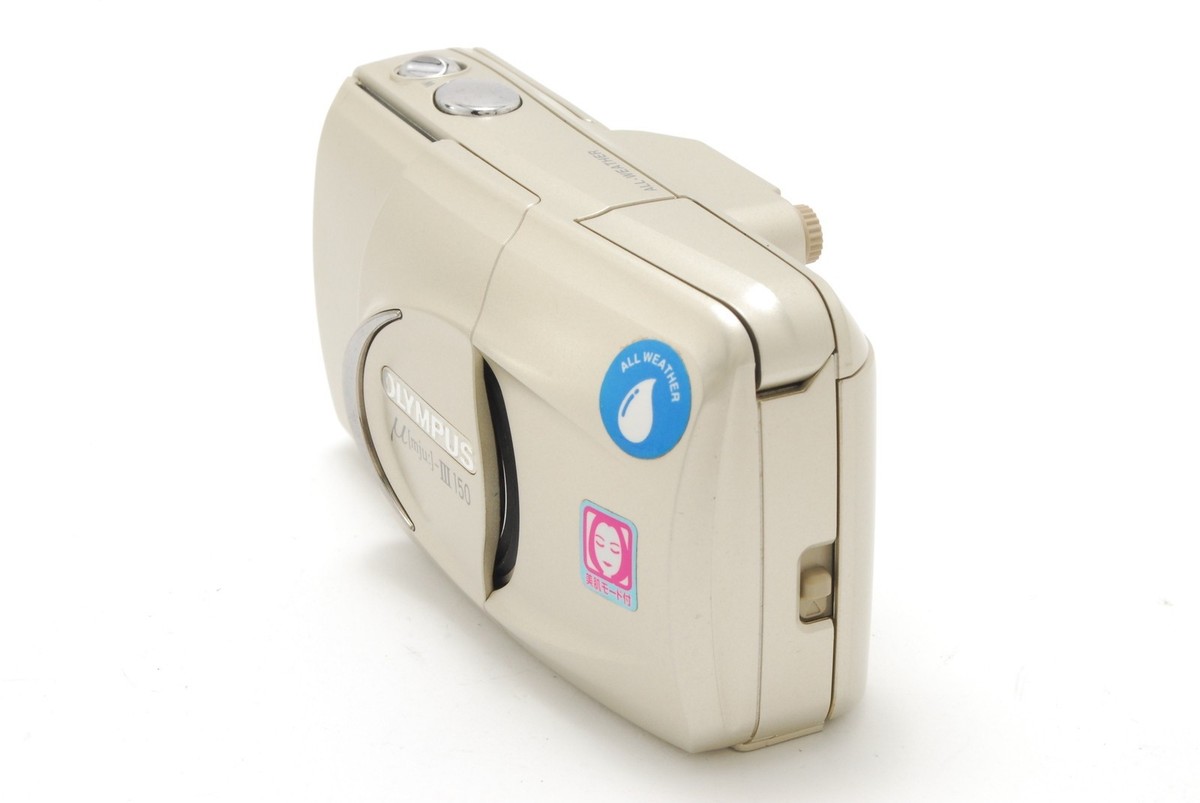 OLYMPUS μ[mju:]-III 150 ケース付き MINT w / Case] Olympus μ[mju:]-III 150 35mm Point & Shoot