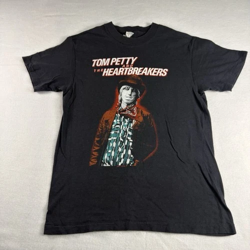 Tom Petty Heartbreakers Tour Shirt Hanes 80s 1980s vintage concert t-shirt, vintage, single stitch, B+ condition