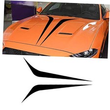 39.4''x7.3'' Vinyl Car Hood Stripes Sticker,Racing Stripes for Black