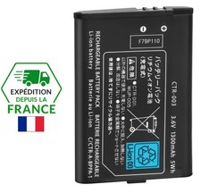 Batterie pour Nintendo 3DS - 3,7 V CTR-003 - 5Wh GENCA-028 2DS 3DS 2DS neuve.