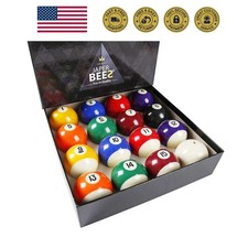 Billiard Ball/Pool Ball Set Complete 16balls 2-1/4" Regulation Size Weight Re...