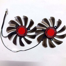 Graphics Card Dual Fan 95mm Video Card Cooler Fan for XFX RX580 584 588 Parts