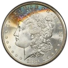 1881-S $1 MS67+ CAC Morgan Silver Dollar - PCGS Gold Shield