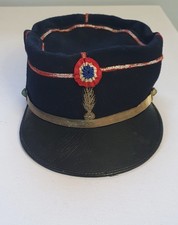 MILITARIA KEPI MOU 1891 SAPEURS POMPIERS DOUANE POSTE MILITAIRE