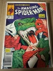 Amazing Spider-Man #313 Marvel Comics 1989 Lizard Campus Battle McFarlane Cover