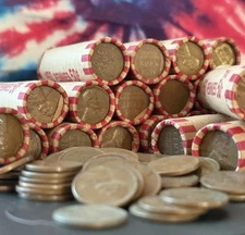 TWO (2) ROLLS OF LINCOLN WHEAT ONE CENT PENNIES *SEE DESCRIPTION*