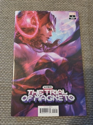 X-Men: the Trial of Magneto #1 Artgerm Variant (Marvel Comics October 2021)