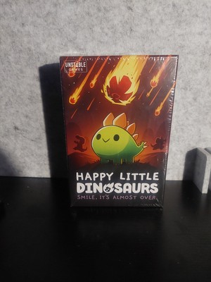 Unstable Games Happy Little Dinosaurs - Smile, It's Almost Over. Board Game 