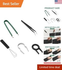 Keyboard Cleaning Tools - 5-Piece Set with Hot-Swappable Keycap Pullers