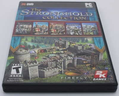 Vintage Video PC Game Retro Gaming The Stronghold Collection Tested CIB 2009 DVD