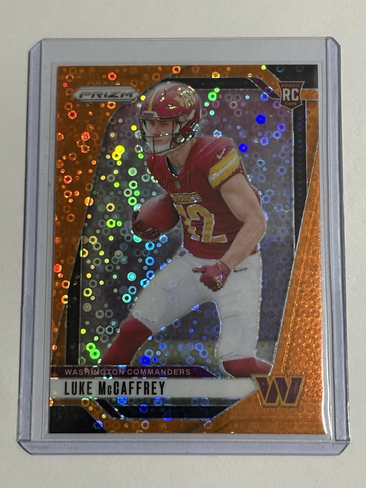 2024 Panini Prizm - Rookies Luke McCaffrey #367 Disco Prizm (RC)