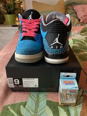 Air Jordan 3 Retro Powder Blue 2012 In Sehr Gutem Zustand