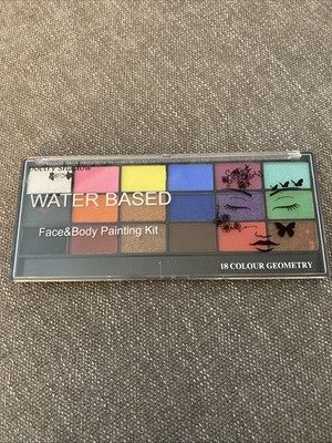 Kinderschminken Color Palette  18tlg. Face Paint NEU