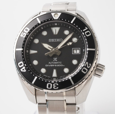 SEIKO Sumo Prospex SBDC083/6R35-00A0 Automatic Diver Scuba Black Dial Box