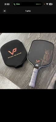 Vatic Pro Saga Bloom 16mm Pickleball Paddle with Case and Cover