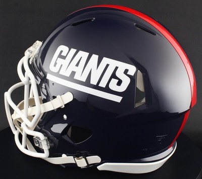 NEW YORK GIANTS Riddell SPEED Full Size Authentic NFL Football Helmet