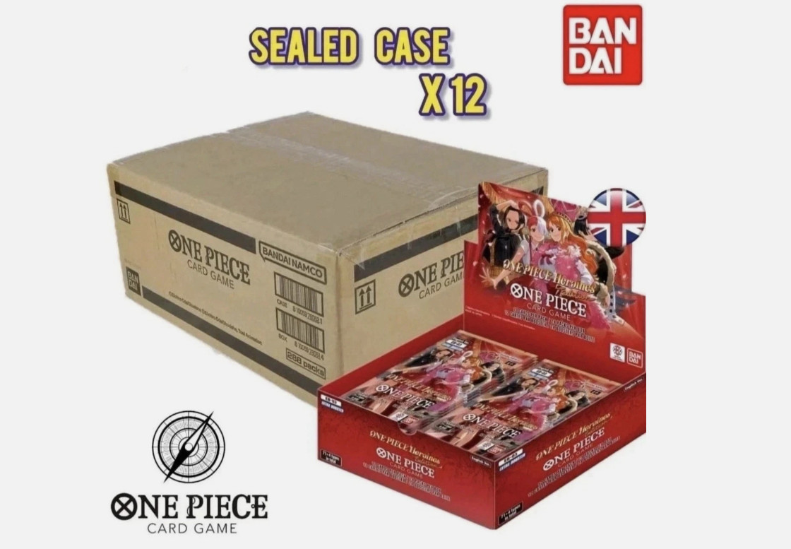 One Piece  Extra Booster Heroines Edition EB03 Case of 12 Sealed English 2/20