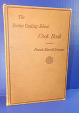 The Boston Cooking-School Cook Book by Fannie Merritt Farmer 1927 Vintage