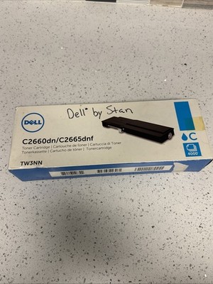 NEW GENUINE - DELL TW3NN BLACK TONER C2660dn C2665dnf - CT202150 SEALED BOX