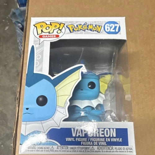 Funko Pop! Vinyl Pokémon Vaporeon Figure #627 Games Collection Standard 2020