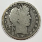 1899-O United States "Barber" Half Dollar - Good (G) KM#116 - 8083