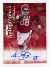 2012 Fleer Retro Autographics 1999 #99AU-KJ Keith Jackson! *PWE*