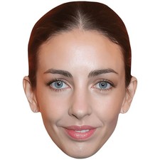 Sarah Rose Cholmondeley Lipstick Celebrity Mask, Flat Card Face