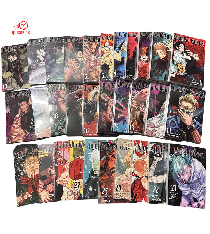 Jujutsu Kaisen Manga English NEW Vol 0-30 (Full Set/Half) By Gege Akutami