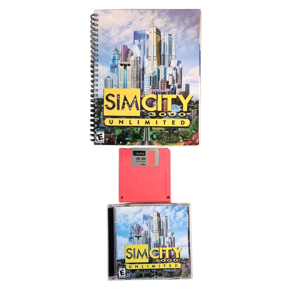 Maxis Computer Game SimCity 3000  - Image 3 of 3