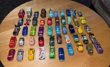 Disney Pixar Cars Lot of 50 1:55 Diecast Used Mattel  