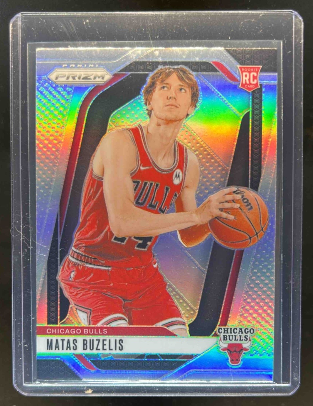 2024-25 Prizm Matas Buzelis RC Silver Rookie #252 Bulls