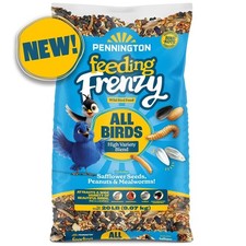 Wild Bird Food Mix with Sunflower Seeds and Grains Premium Blend for Attracting