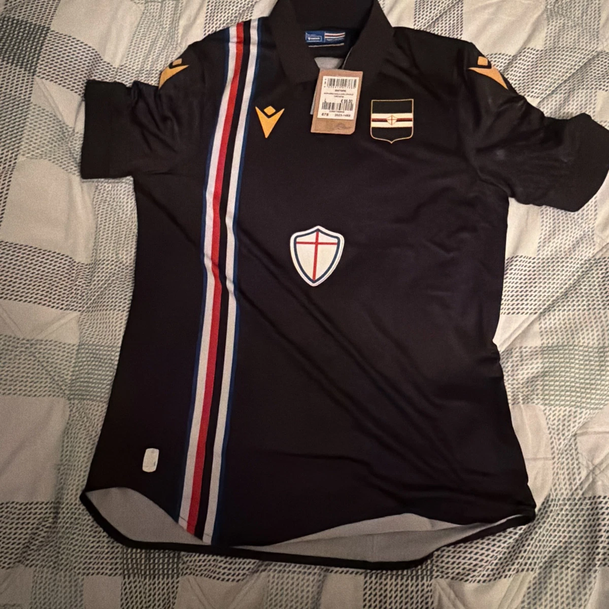Maillot Sampdoria Primavera - Porté En Match (Match Worn) - Occasion