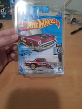 Hot Wheels Super Treasure Hunt 57 Chevy Rod Squad Red Hot Wheels Super Treasure Hunt 57 Chevy Rod Squad Red