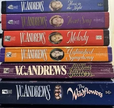 V.C. Andrews Lot 6 PB 1st Ed LOGAN Series + Wildflowers Omnibus Complete Saga