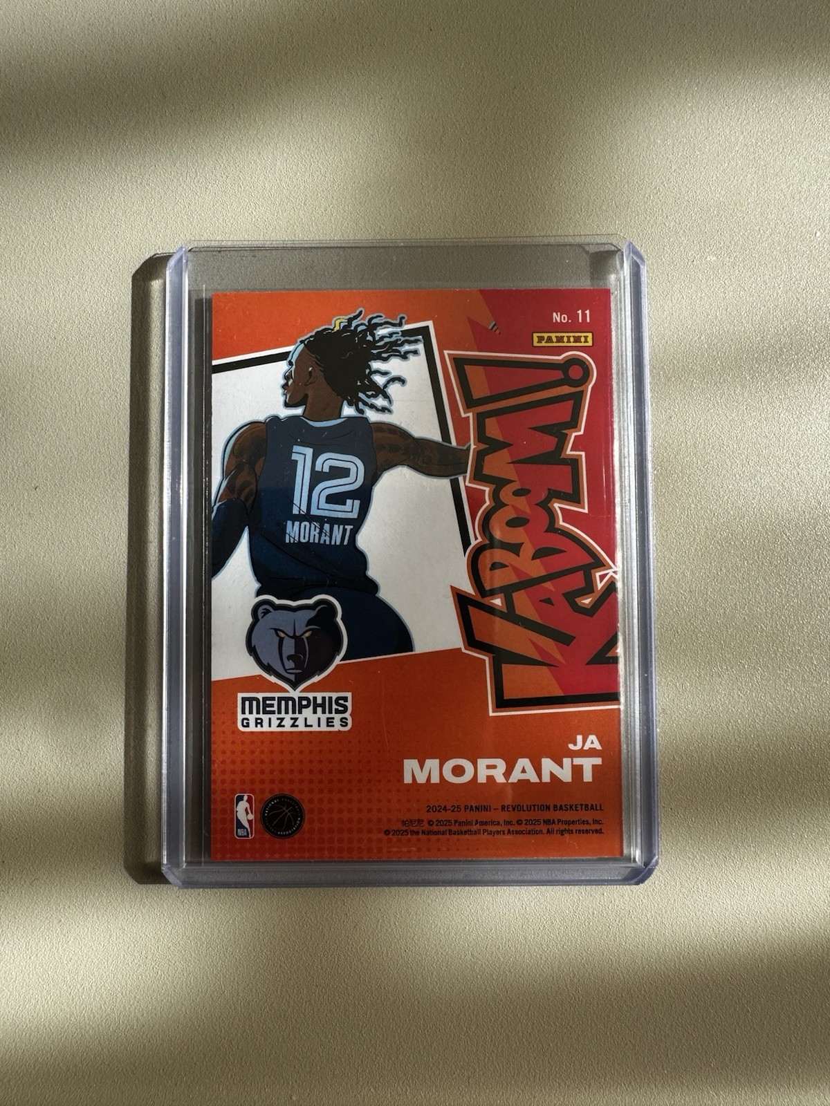 2024 Panini Revolution Kaboom! Horizontal Ja Morant #11 UNGRADED