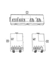 Genuine Mopar Heated Seat Module 68433908AC