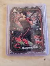 Christian Encarnacion-Strand 2024 Topps Holiday Silver Glitter Rookie Card# H85. rookie card picture