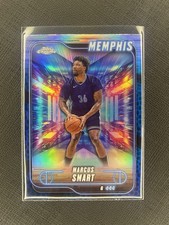🏀 Marcus Smart Blue Basketball Refractor Mega #147 2024-25 Topps Chrome NBA 🏀