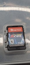 Nintendo Switch Mario Tennis Aces Video Cartridge And Clear Case Only
