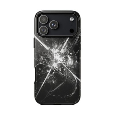 High Contrast Atomic Proton Explosion | Tough Phone Case | iPhone, Galaxy, Pixel