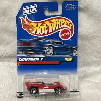 1999 FIRST EDITIONS Hot Wheels Chaparral 2 Collector #1008 Red NEW.