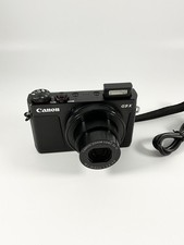 Canon PowerShot G9 X Mark II Digital Camera - Black - Great Condition!