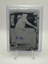 2025 Bowman Draft Mason Morris 1st Auto Black Printing Plate 1/1 #CPA-MM