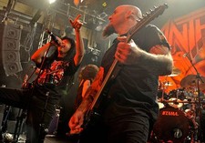 Joey Belladonna Scott Ian of heavy metal band Anthrax performing o- Old Photo 1